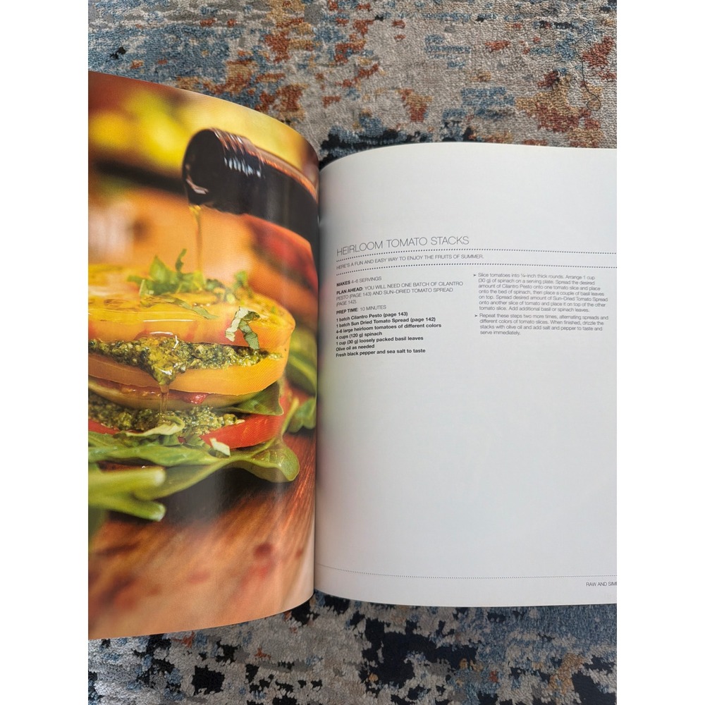 Raw and Simple Cookbook Judita Wignall 100 Recipes Gluten-Free Vegan Quarry - Picture 5 of 5
